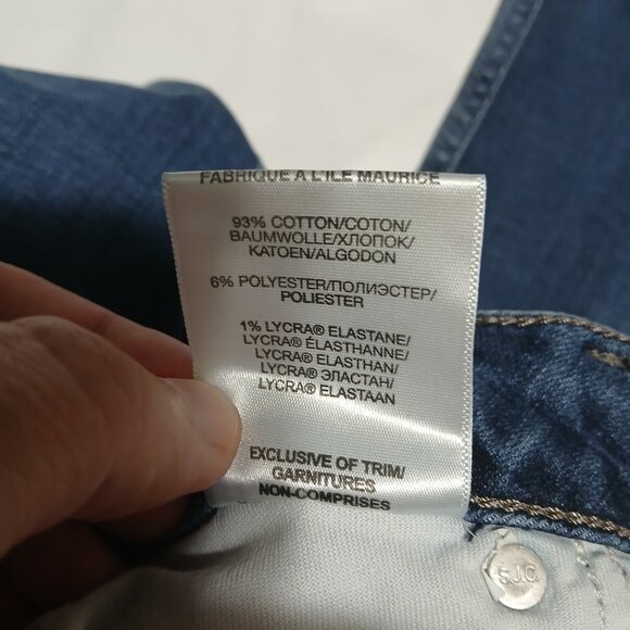 Silver Jeans Suki Slim Boot Women's W32/L33 Mid Rise Embroidered stretch indigo - Picture 5 of 9